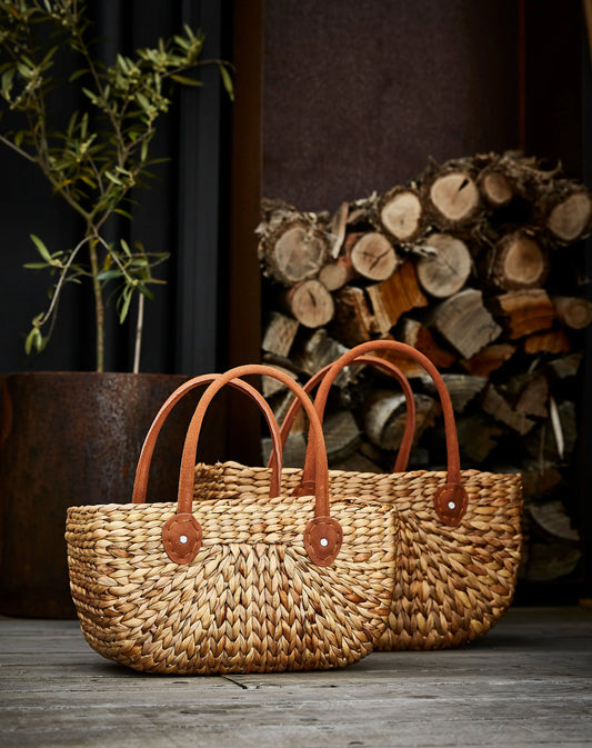 Harvest Basket in Suede