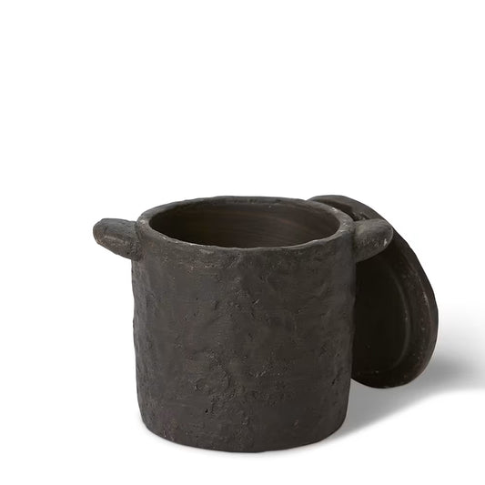 Aminata Decor Jar Black