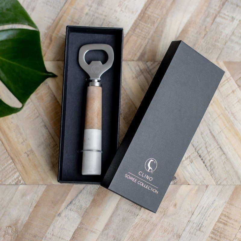 Timber Marble Bottle Opener