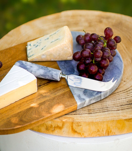 Grey Marble Cheese Knife