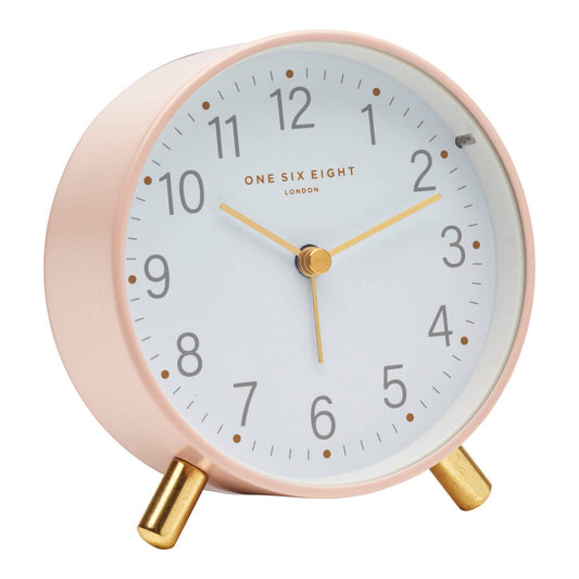 Maisie Blush Silent Alarm Clock