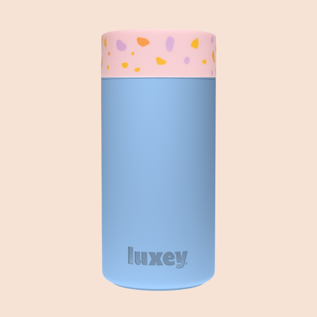 BLUE LOTUS – Stainless Steel Reusable Cup 12oz