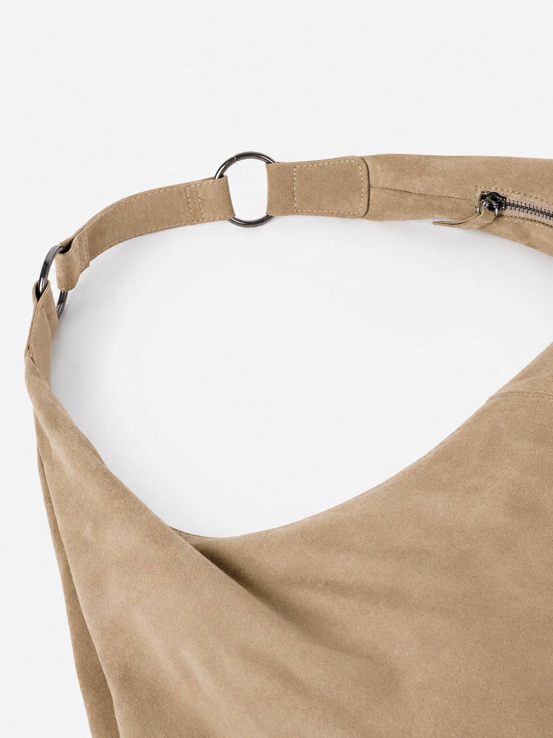 Organica Hobo Shoulder Bag in Taupe