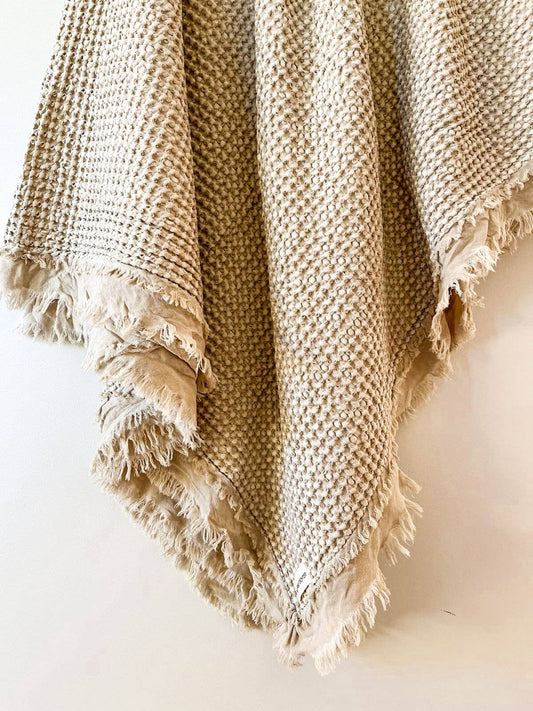 Waffle Throw Blanket - Natural