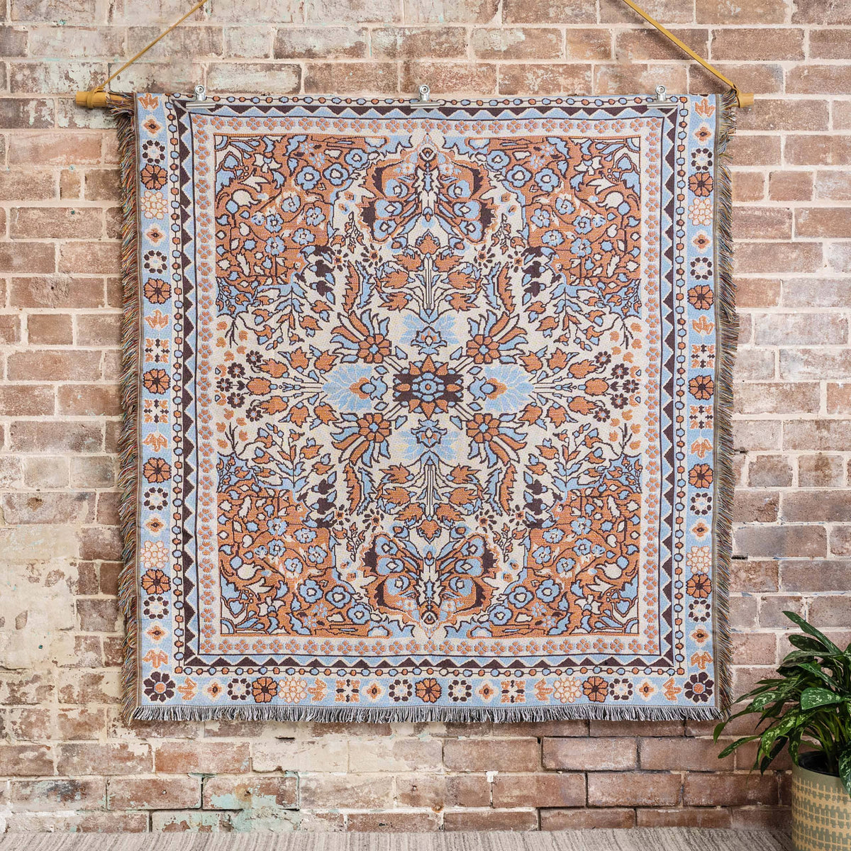 'PS I Love You' Woven Picnic Rug/Throw