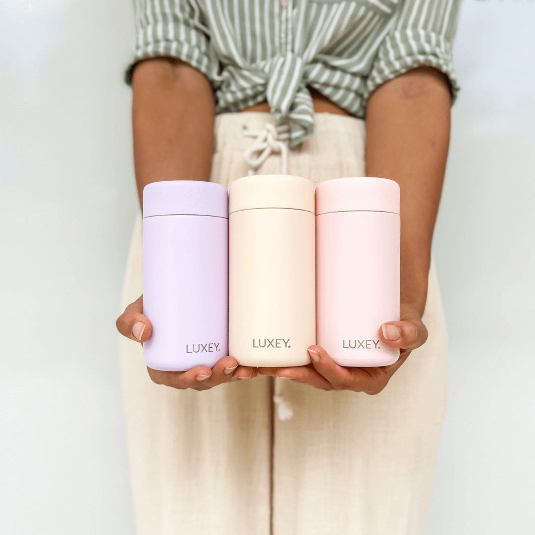 BLUE LOTUS – Stainless Steel Reusable Cup 12oz