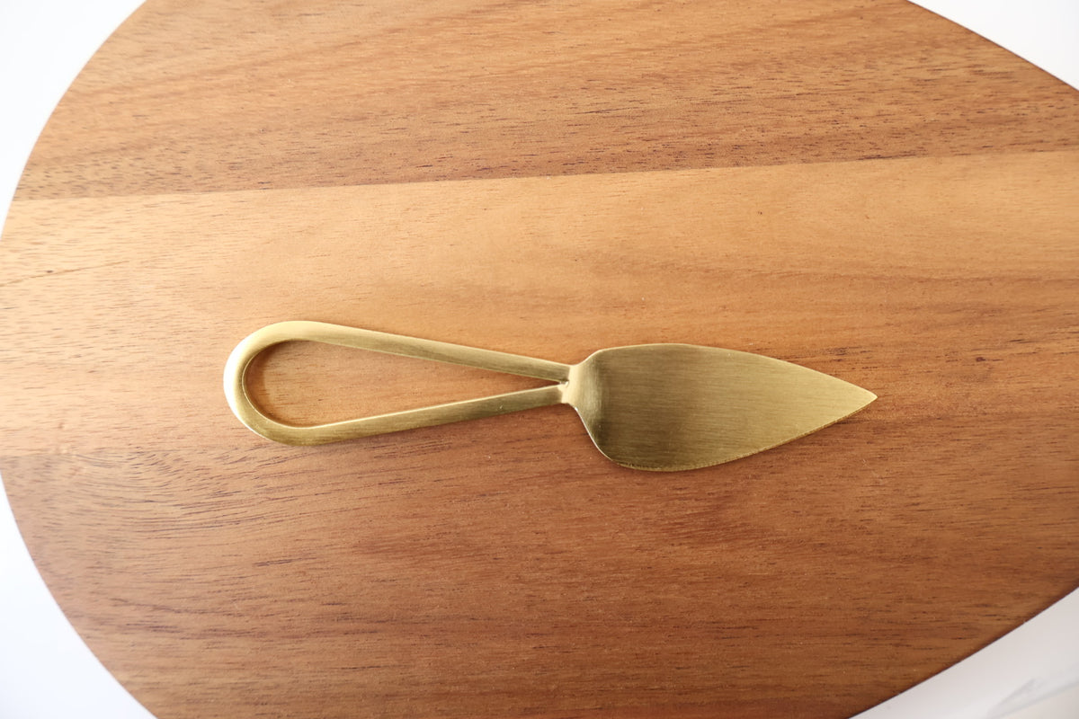 Auric Cheese Knife Gold
