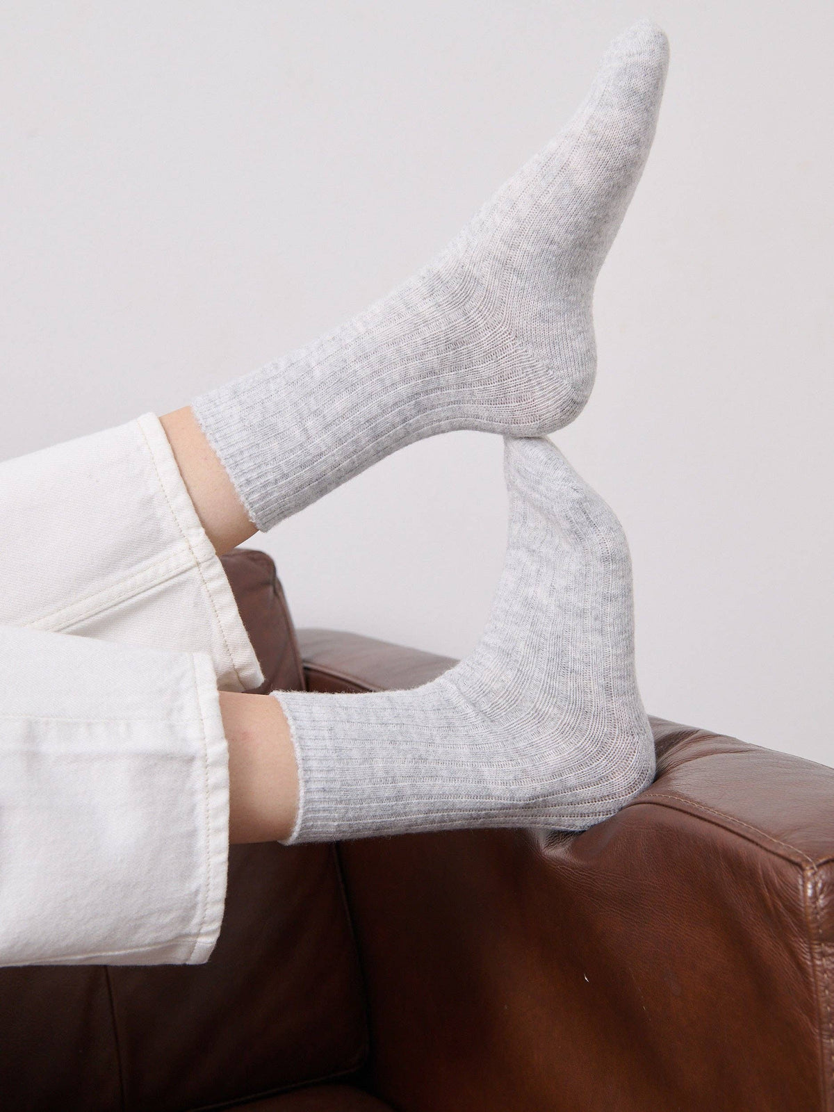 Angels Rib Wool Blend Socks