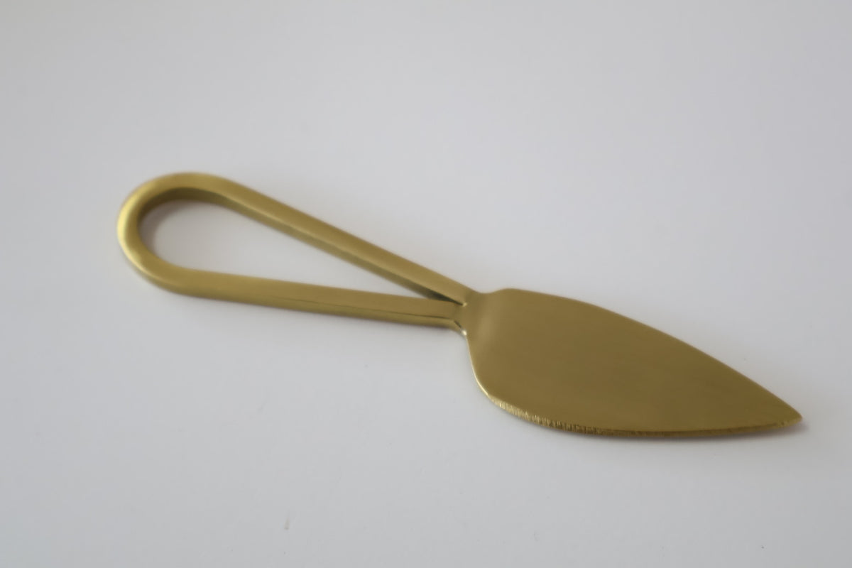 Auric Cheese Knife Gold