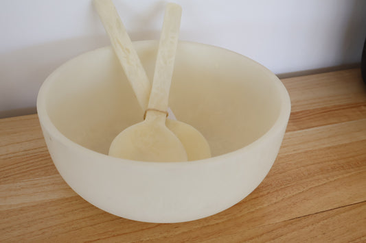 Kip Resin Salad Bowl Ivory