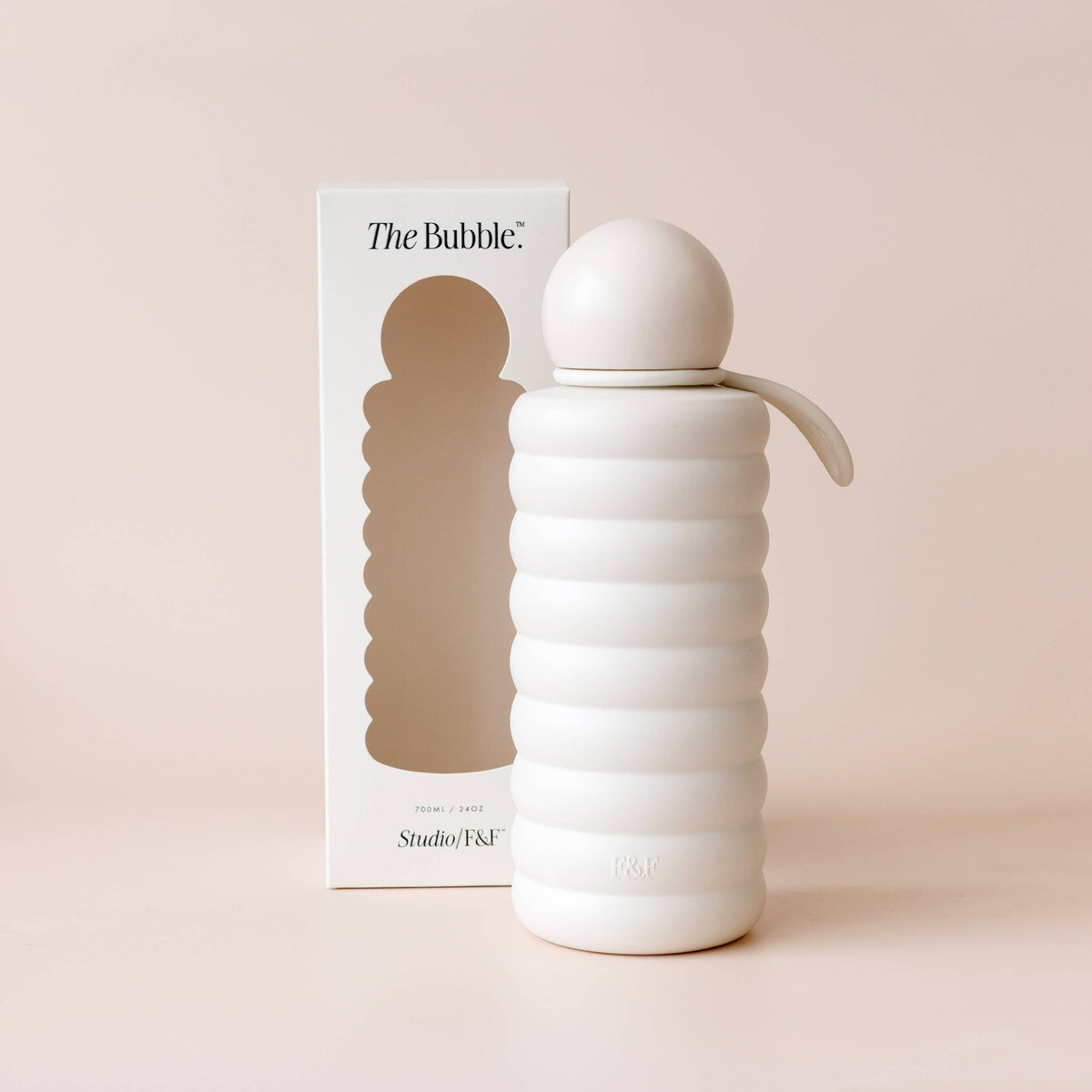 Bubble Water Bottle 700ml - Vanilla