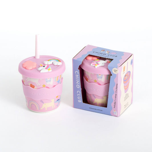 Unicorn Chino Charm Cup 8oz