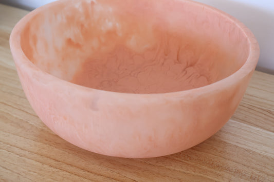 Kip Resin Salad Bowl Peach