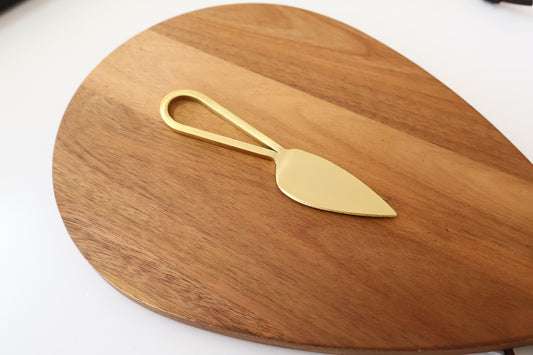 Auric Cheese Knife Gold