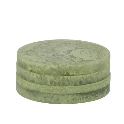 Kip Resin Coasters Pistachio