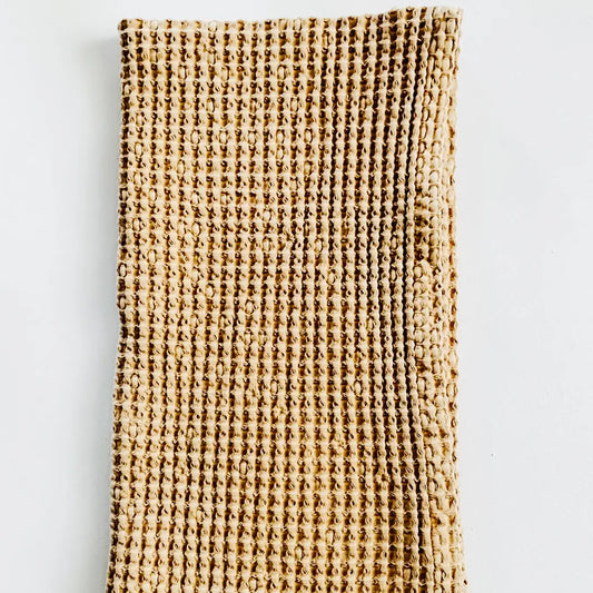 Waffle Tea/Hand Towel - Light Rust
