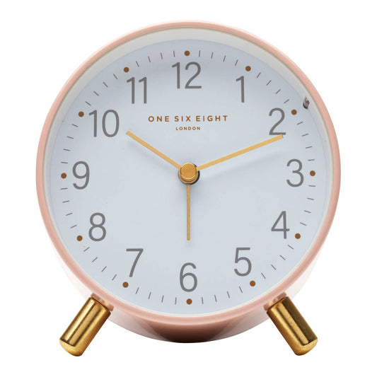 Maisie Blush Silent Alarm Clock