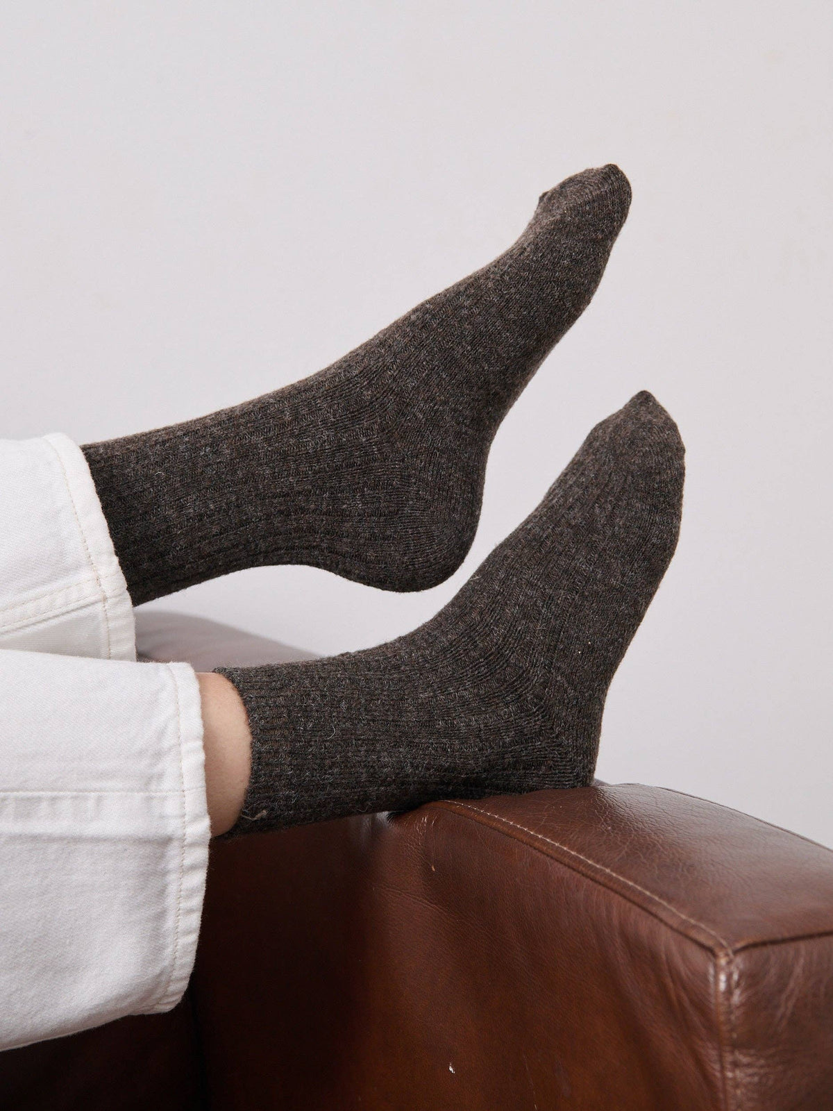 Angels Rib Wool Blend Socks