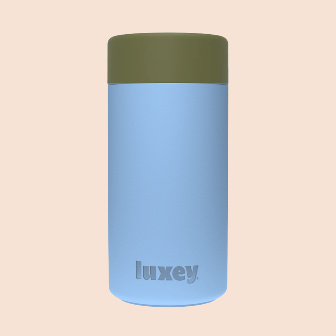 BLUE LOTUS – Stainless Steel Reusable Cup 12oz