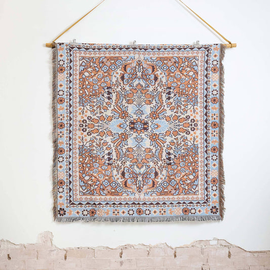 'PS I Love You' Woven Picnic Rug/Throw