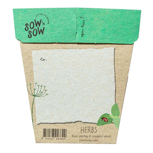 Garden Herbs Gift of Seeds (Australia Only)