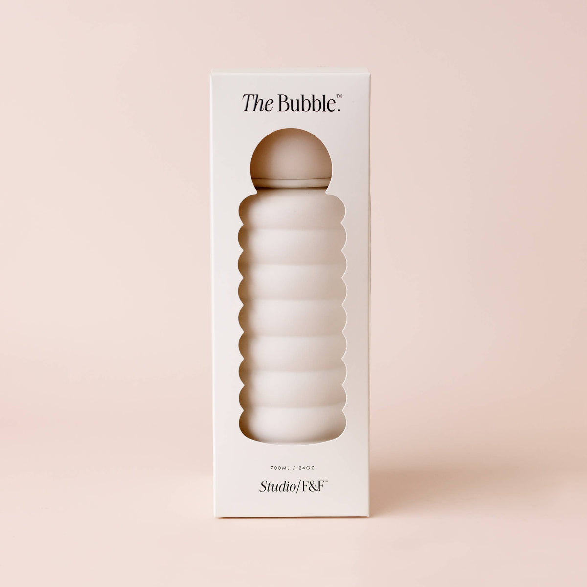 Bubble Water Bottle 700ml - Vanilla