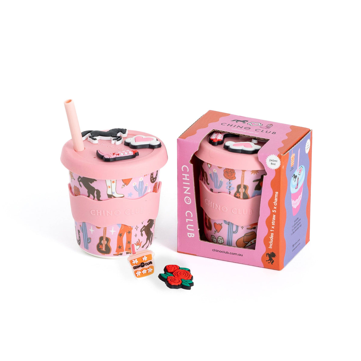 Cowgirl Chino Charm Cup 8oz