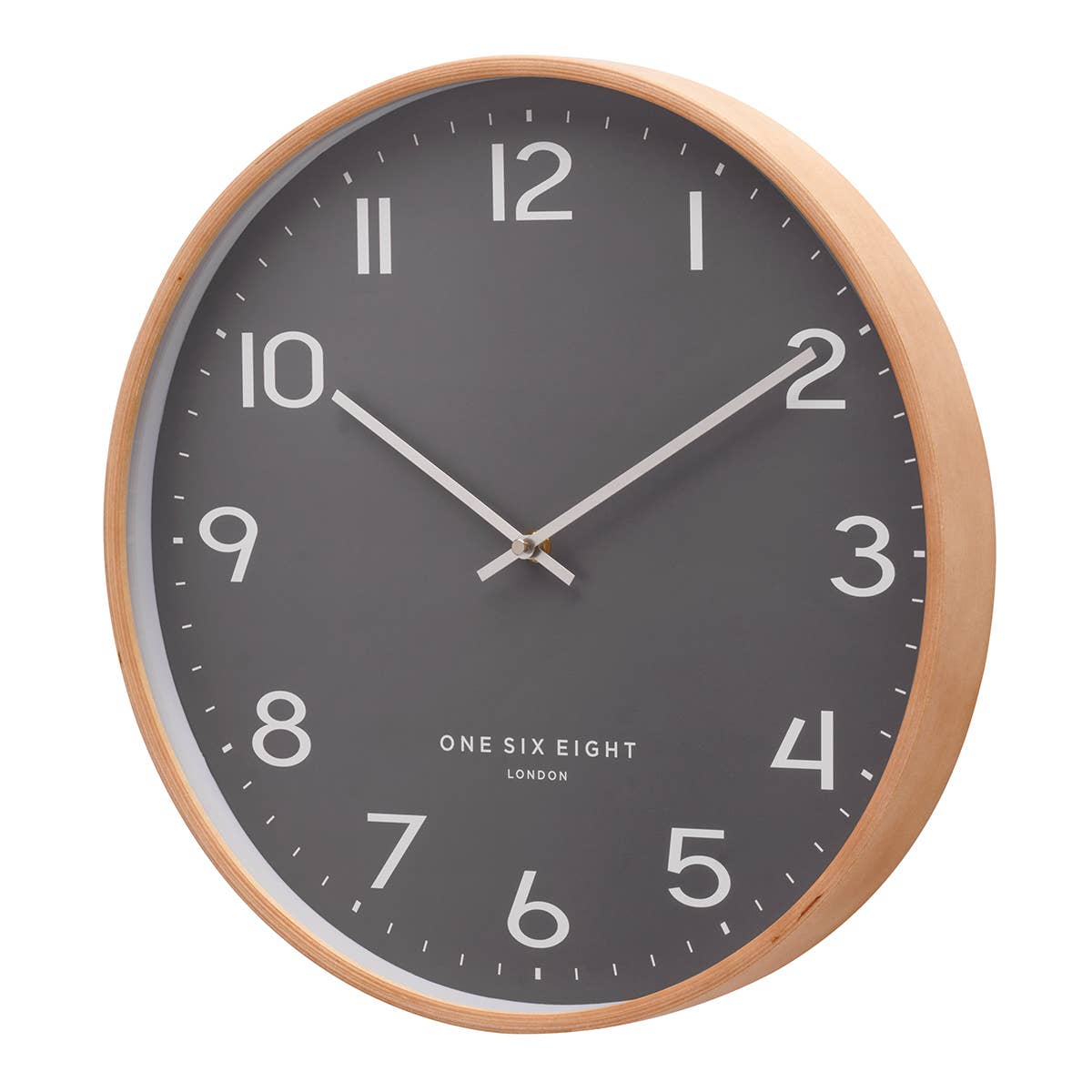 OLIVIA Grey 41cm Wall Clock