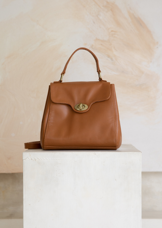 Verve Vintage Bag in Tan