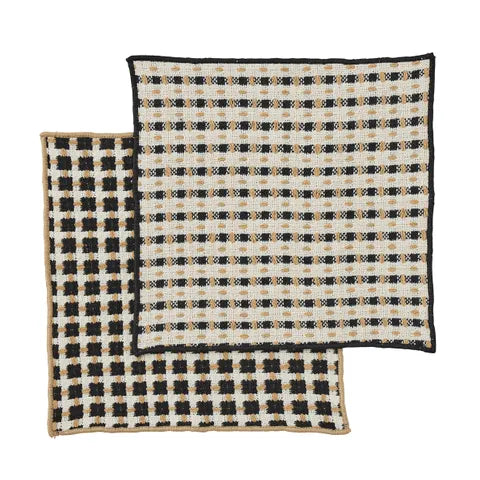 Kit Recycled Cotton Dishcloth Set