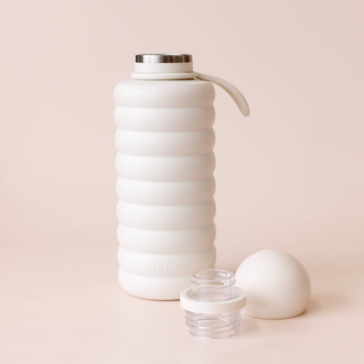 Bubble Water Bottle 700ml - Vanilla
